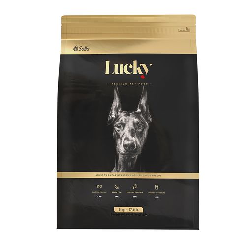 Lucky Adultos Raza Grande Ext 8 Kg