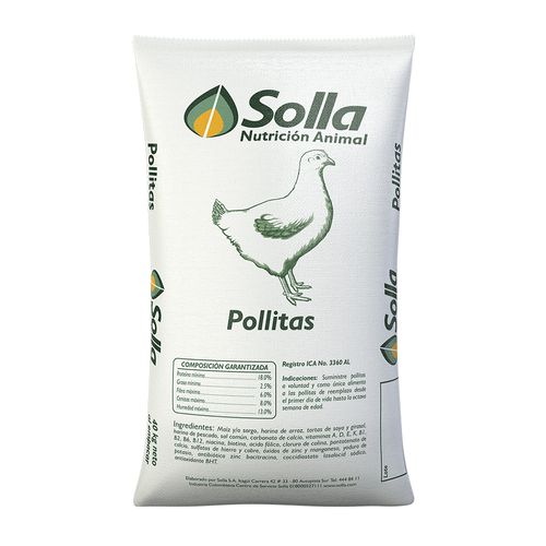 Pollitas Cr 40 kg