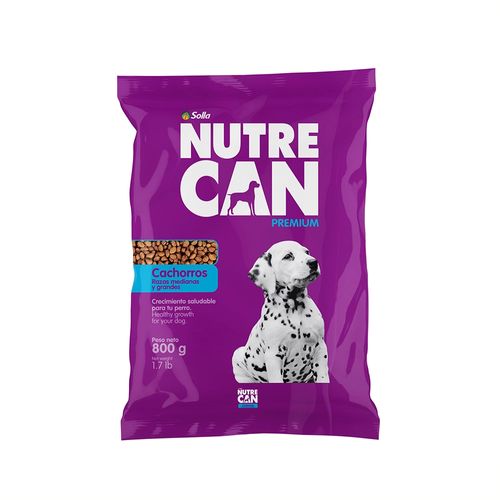 Nutrecan Cachorros Raza Mediana y Grande Ext 800g