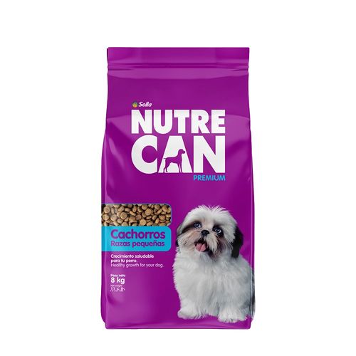Nutrecan cachorros Raza Pequeña ext8kg