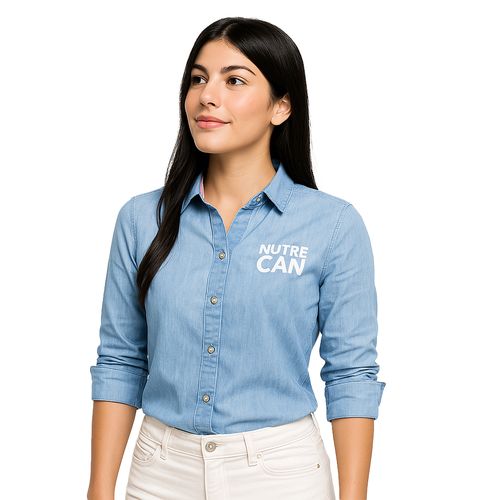 Camisa Denim de Botones Nutrecan Mujer