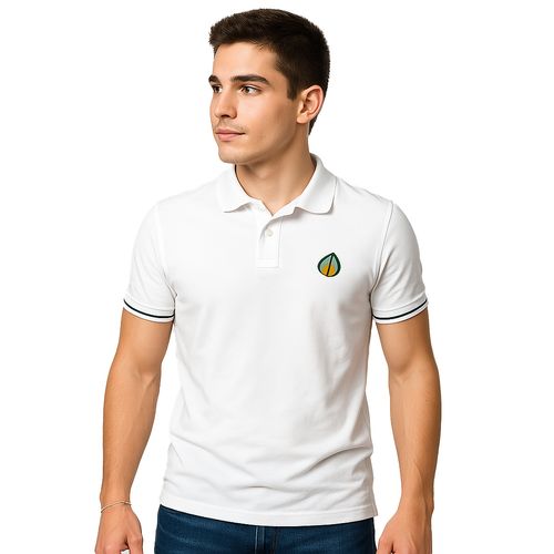 Camiseta Polo Blanca Solla Hombre