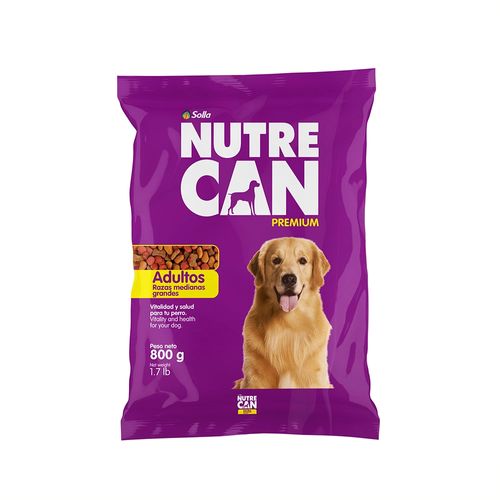 Nutrecan Adultos Raza Mediana y Grande Ext 800 g