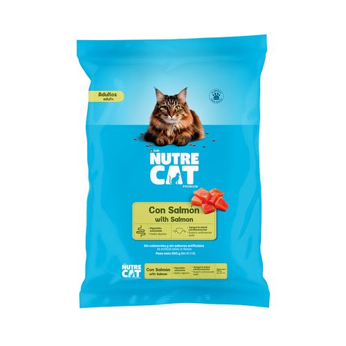 Nutrecat con Salmón Ext 500g
