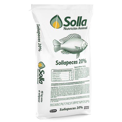 Solla Peces 20% Ext 40 kg