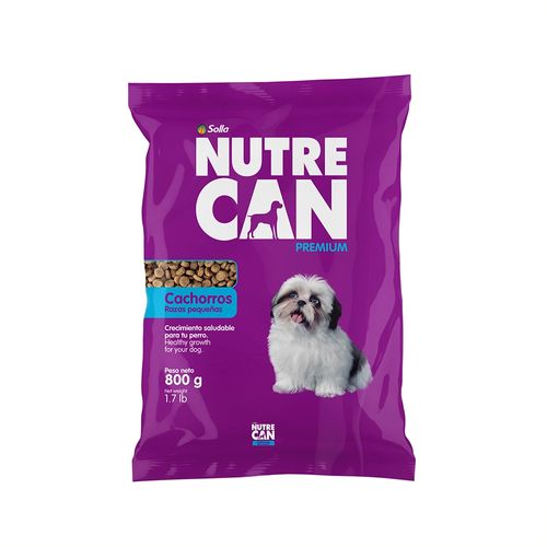 Nutrecan Cachorros Raza Pequeña ext 800g