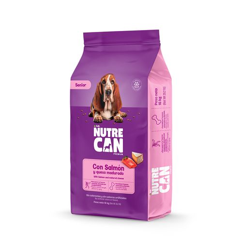 Nutrecan Salmon Y Queso Madurado 16 kg