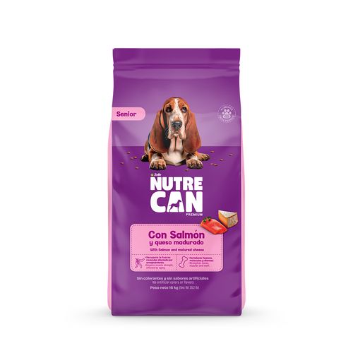 Nutrecan Salmon Y Queso Madurado 16 kg