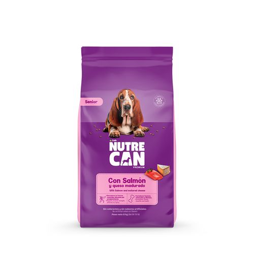 Nutrecan Salmon Y Queso Madurado 8 kg