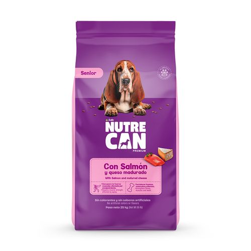 Nutrecan Salmon Y Queso Madurado 25 kg