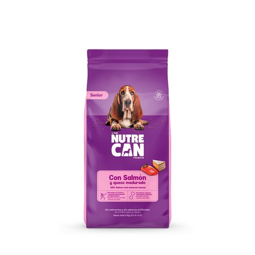 Nutrecan Salmon Y Queso Madurado 2 kg