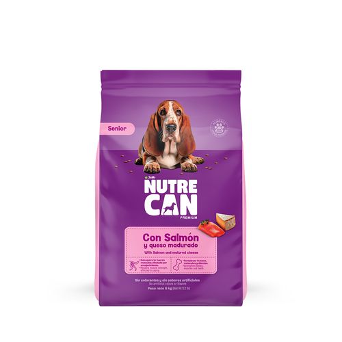 Nutrecan Salmon Y Queso Madurado  6 kg