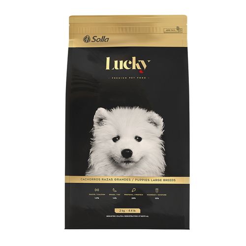 Lucky Cachorros Raza Grande Ext 2 Kg