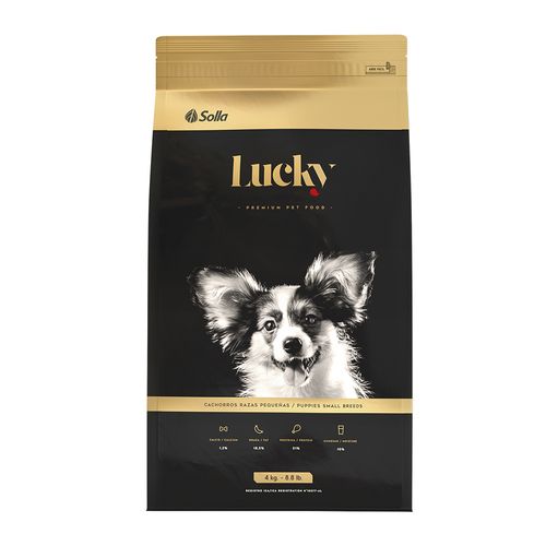 Lucky Cachorros Raza Pequeña Ext 4 Kg