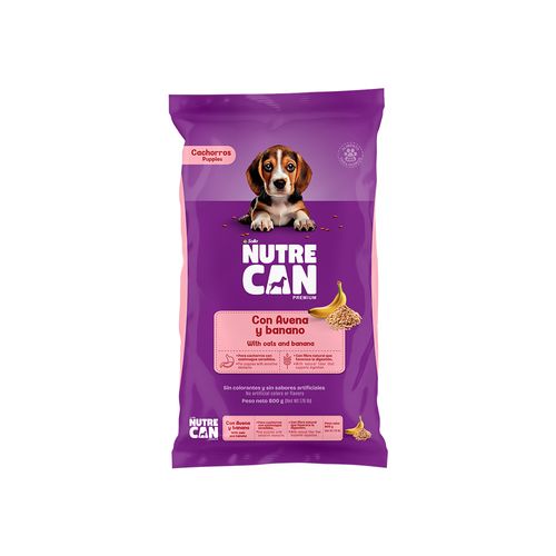 Nutrecan Avena y Banano 800g