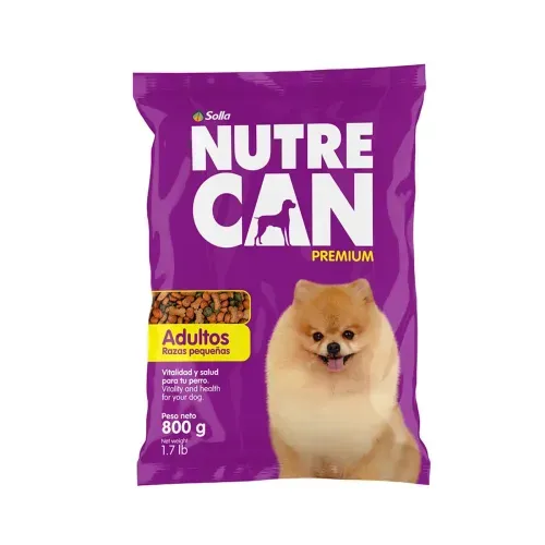 Nutrecan Adultos Raza Pequeña ext 800 g