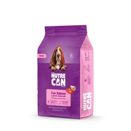 Nutrecan Salmon Y Queso Madurado  6 kg