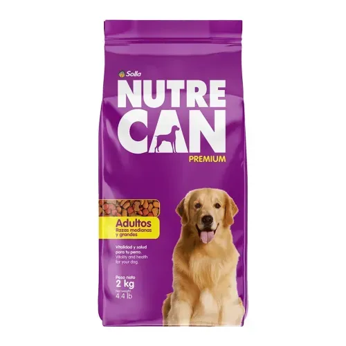 Nutrecan Adultos Raza Mediana y Grande  2 kg