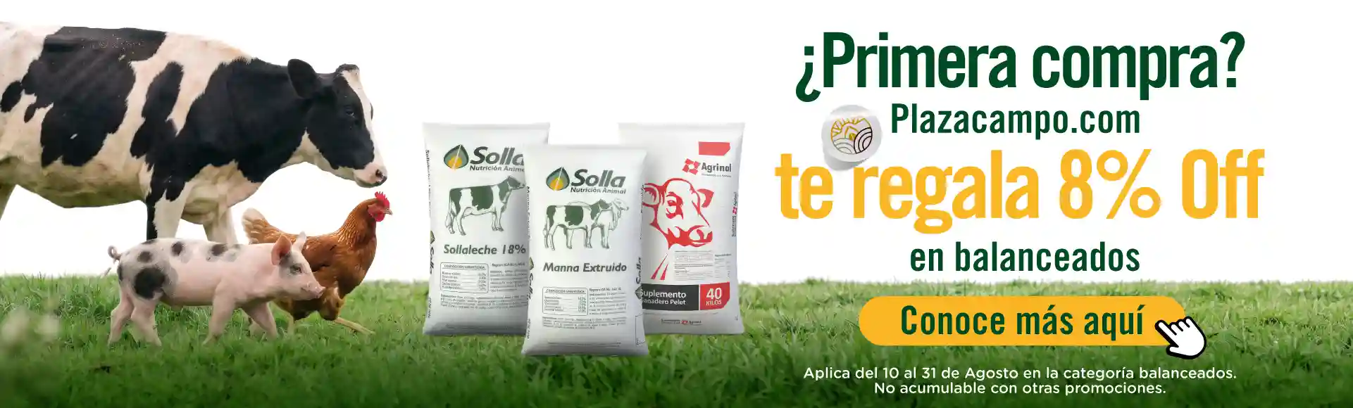 8% de descuento para Balanceados.