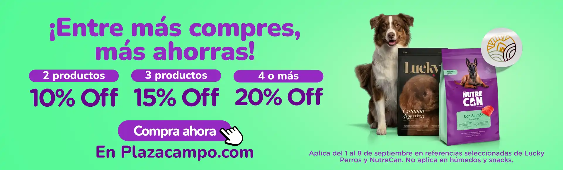 Entre más compres, más ahorras.