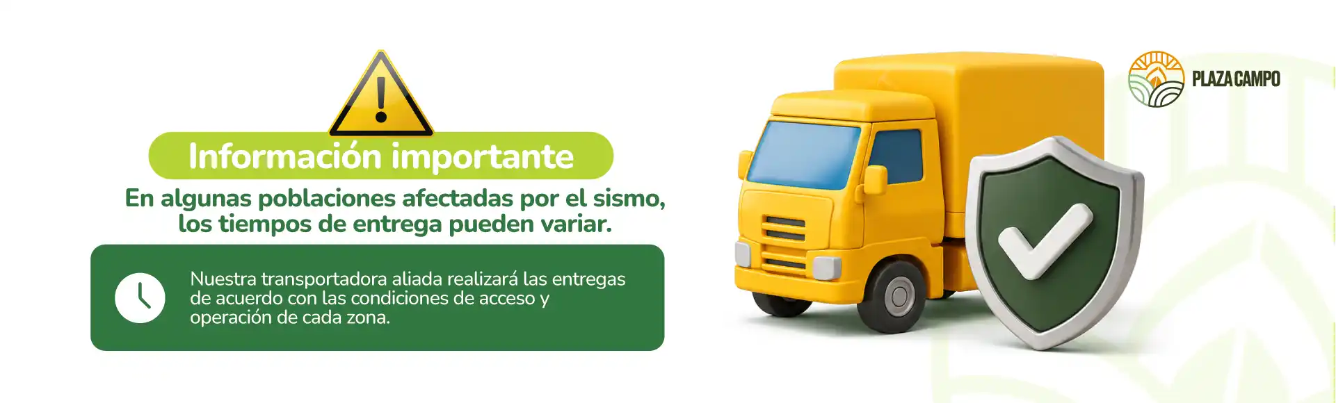Novedad en transporte. 