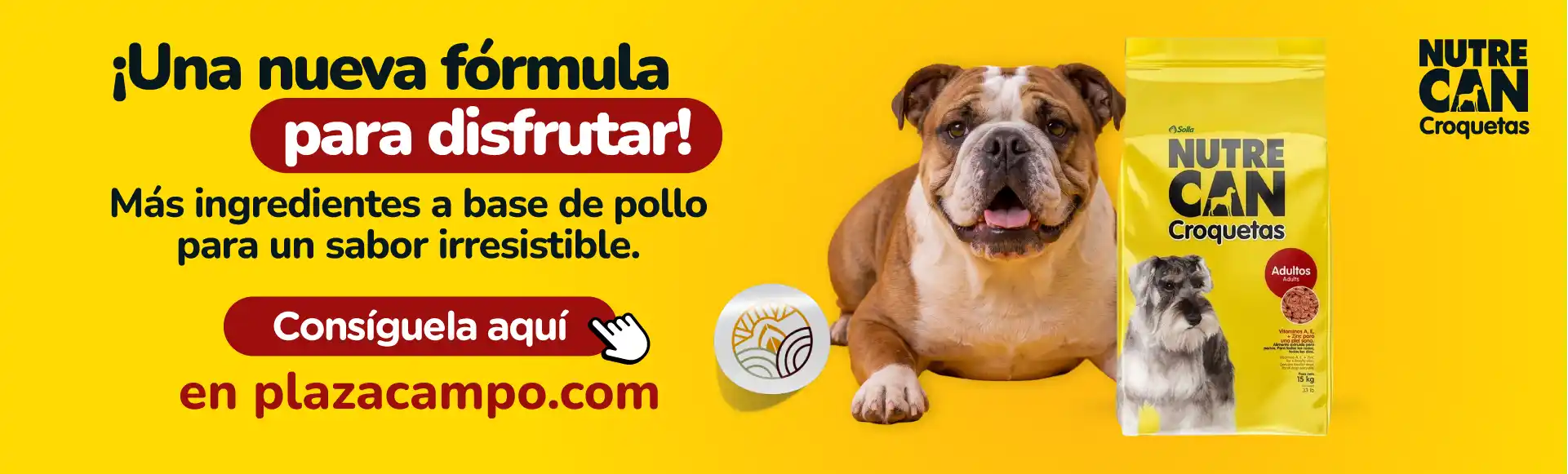 Nueva fórmula Nutrecan Croquetas.